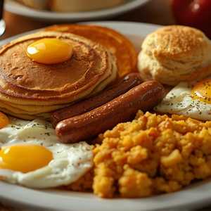 Big Breakfast With Hotcakes