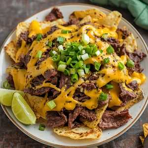 Nachos (1/2 Order Fajita Steak)