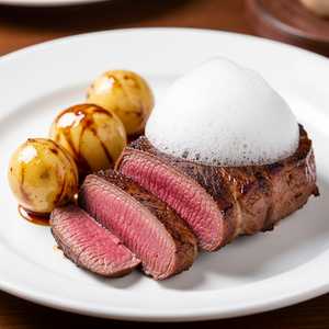Miso Marinated Painted Hills Strip Steak