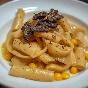 Gluten Free Truffle & Sweet Corn Rigatoni