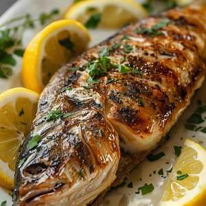 Grilled Branzino