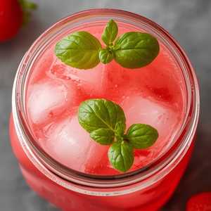Strawberry Basil Lemonade