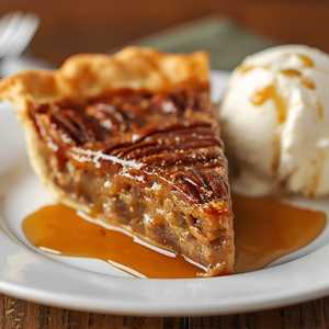 Pecan Pie A La Mode