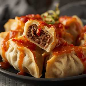 Spicy Beef Gyoza