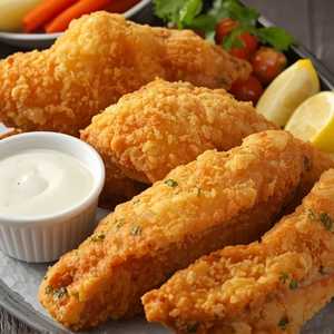 New! Fried Fish Platter