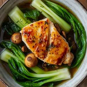 Miso Glazed Sea Bass