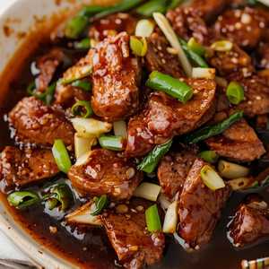 Beef & Scallion w/ Black Pepper Sauce