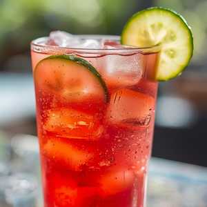 Watermelon Cucumber Agua Fresca
