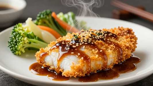 Panko Crusted Fresh Fish