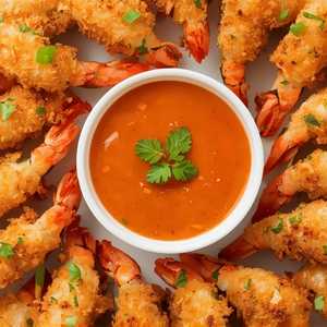 House Made Coconut Crusted Prawns (6 Prawns)