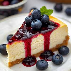 Endless Summer Blueberry Cheesecake