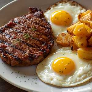 Steak + Eggs