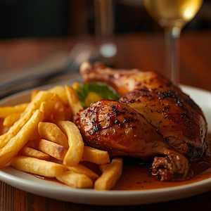1/2 Chicken (with any 2 side orders)
