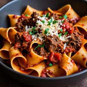 Pappardelle With Lamb Rags