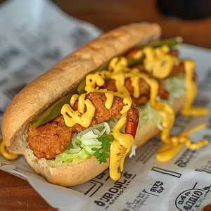 Fried Crawfish Poboy