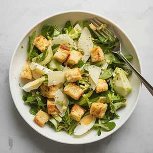 Bok Choy Caesar Salad