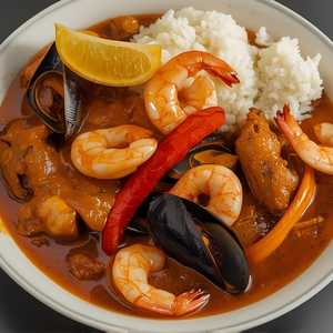 Mixed Seafood in Creole Sauce