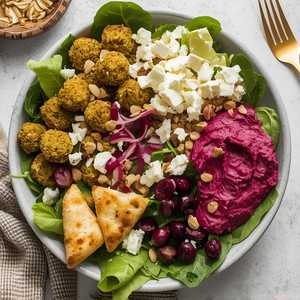 Greek Spinach Salad