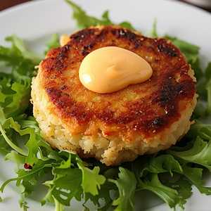 PNW Dungeness Crab Cake