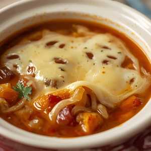 Crock Of Onion Soup