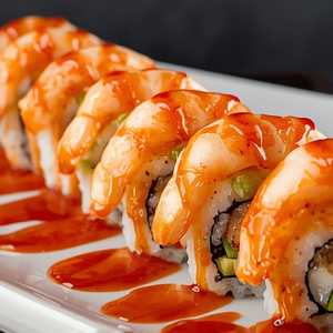 Sweet Chili Shrimp Roll (8pcs)
