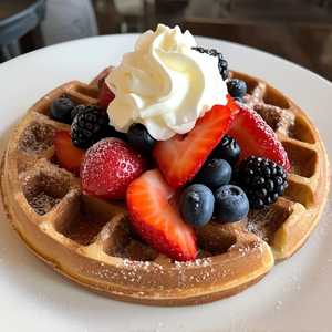Fresh Berry Waffle