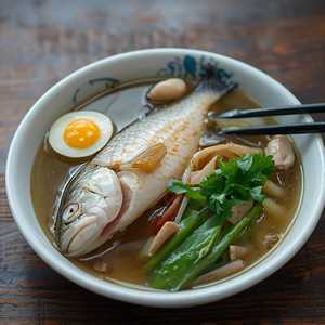 Steamed Stripe Bass In Teow Chow Style