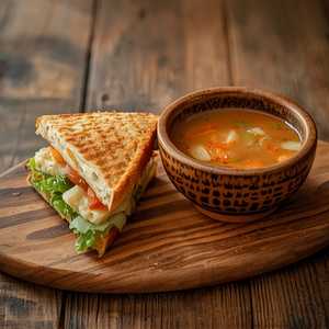 Half Sandwich & Soup