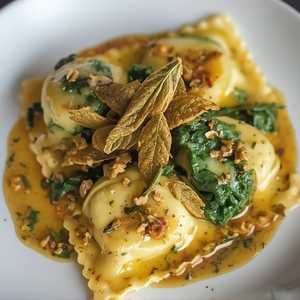 Spinach And Ricotta Ravioli