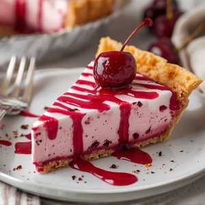 Wild Cherry Gelato Pie