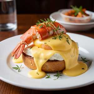 Classic Benedict with Maine Lobster
