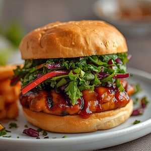 Spicy Korean Grilled Chicken Sandwich