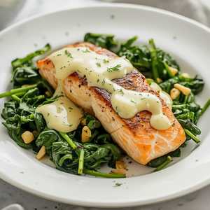 Poached Salmon