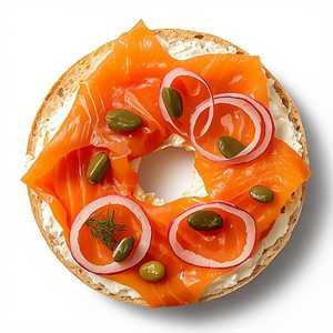 Toasted Bagel & Catskills Smoked Salmon