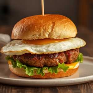 Sausage or Turkey Patty & Egg