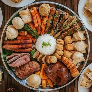 Kamayan Platter