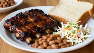 Large Rib, Pork or Mix Dinners