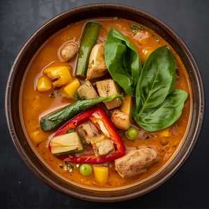 Red Curry With Chicken