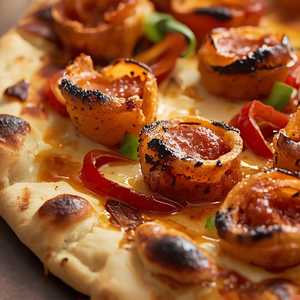 Charred Pepperoni