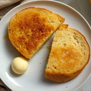 Fresh Baked Brioche Toast & Butter