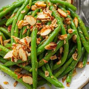 Green Beans Amandine
