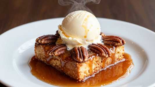 Pecan Praline Bread Pudding