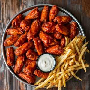 PERi-PERi Wing and Chips Platter