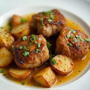 Veal Vesuvio