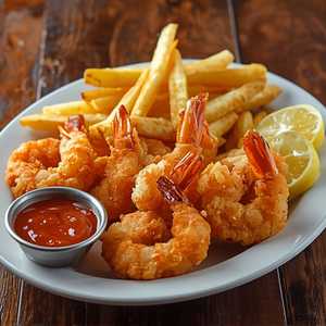 Fried Shrimp Platter