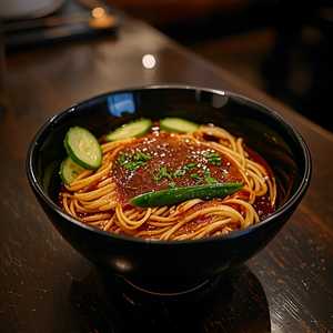 Sichuan Cold Noodle With Chili Sauce (spicy)