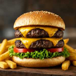 Double Cheeseburger Deluxe