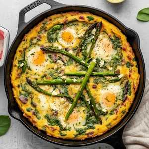 EGG WHITE FRITTATA