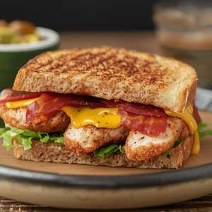 Crispy Bacon Ranch Sandwich