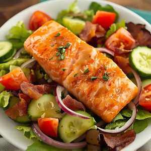 Salmon "Club" Salad